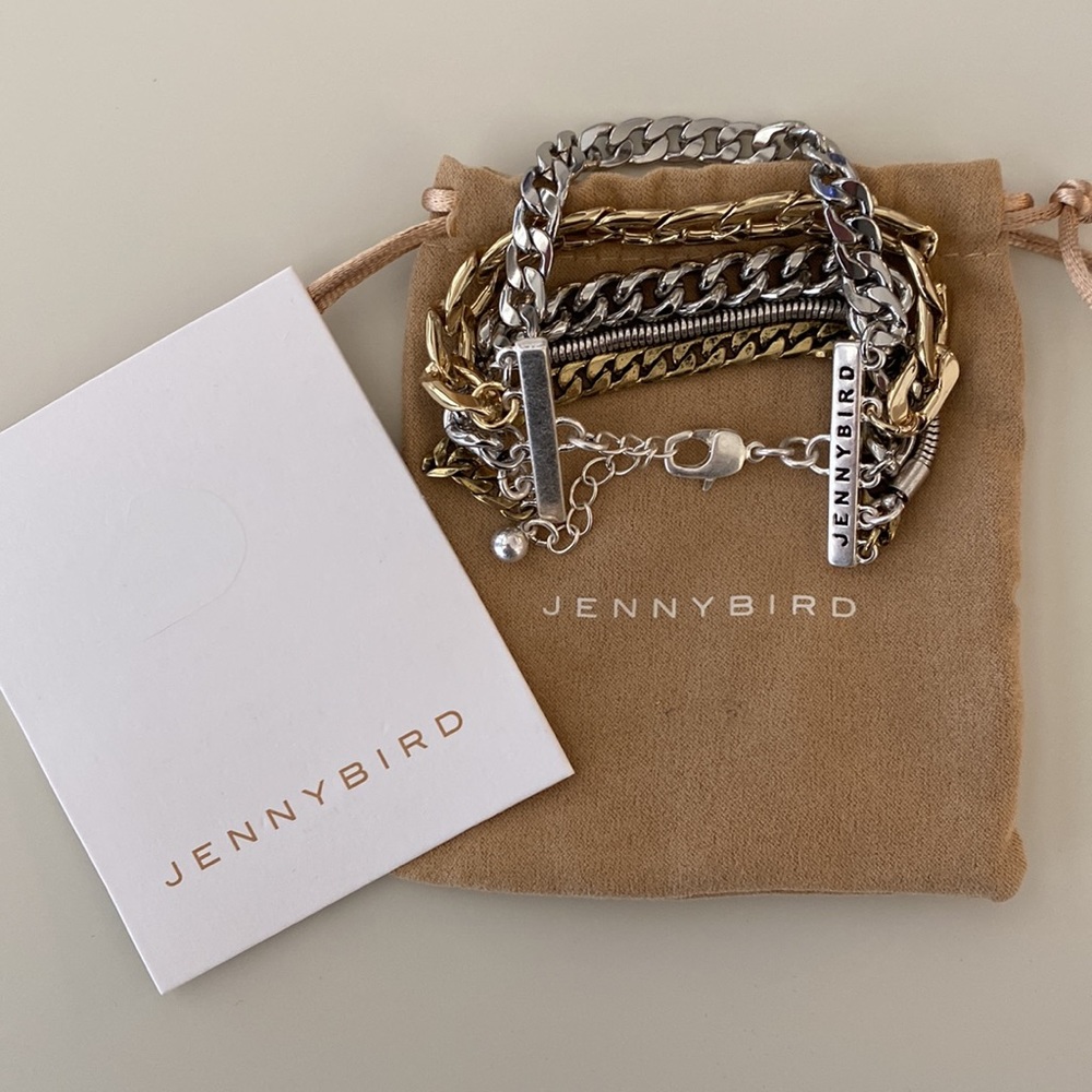 NWT Jenny Bird Mixed Media Bracelet